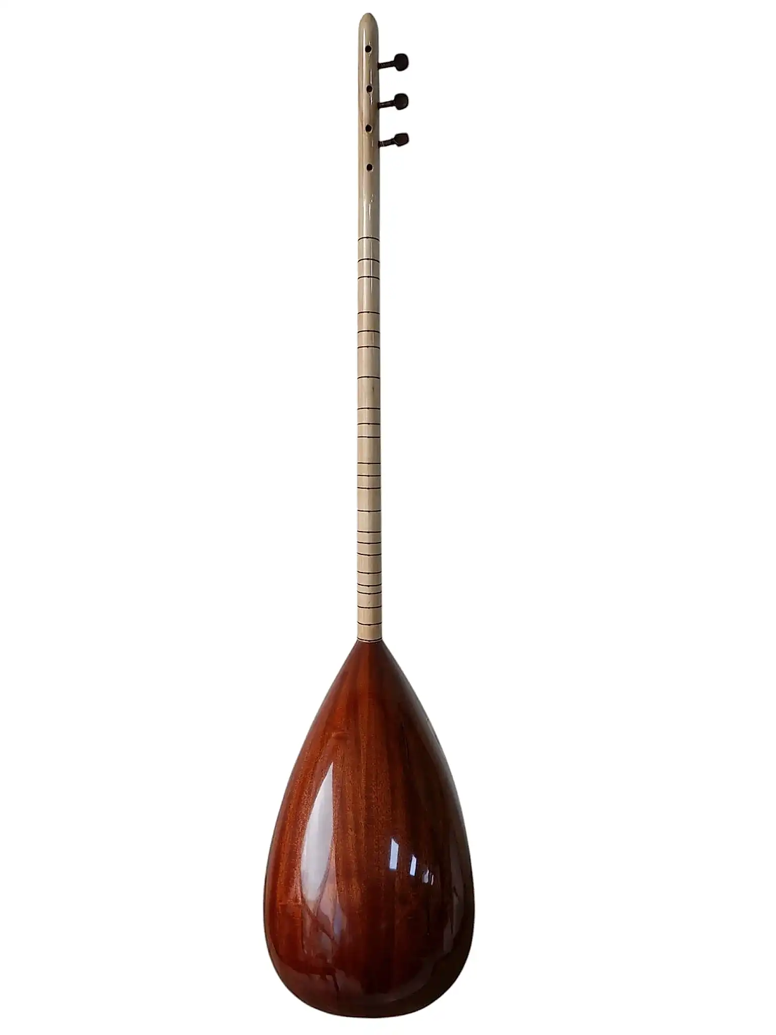 Maun  Tekne Uzun Sap Profesyonel Bağlama ( Videolu ) - SLT207