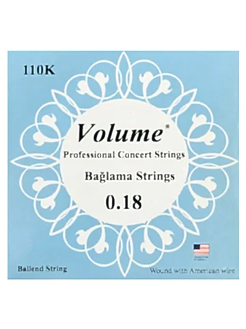 Volume 0.18 Kısa Sap Bağlama Teli