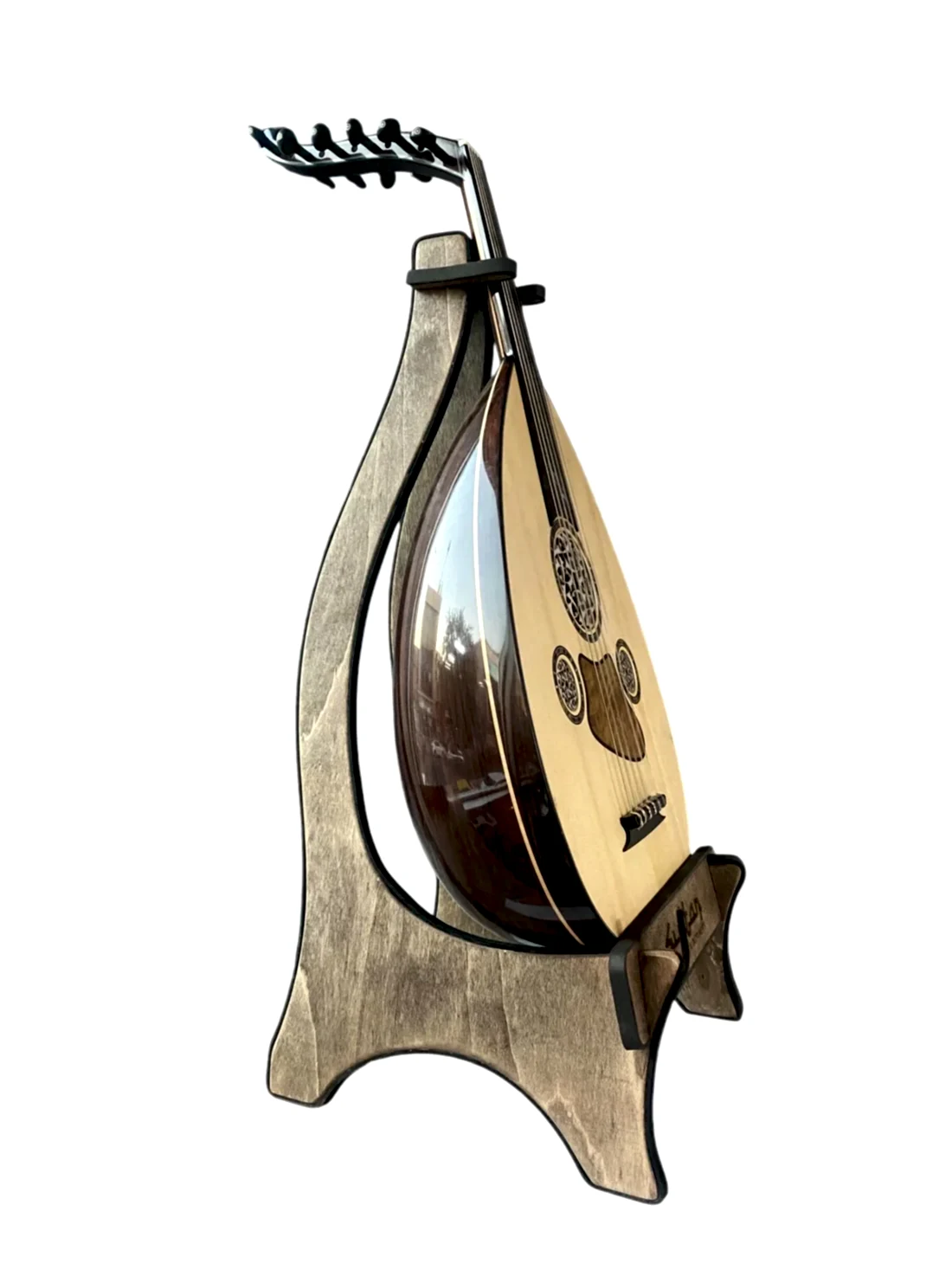 SULTAN AHŞAP UD STAND (İSME ÖZEL)