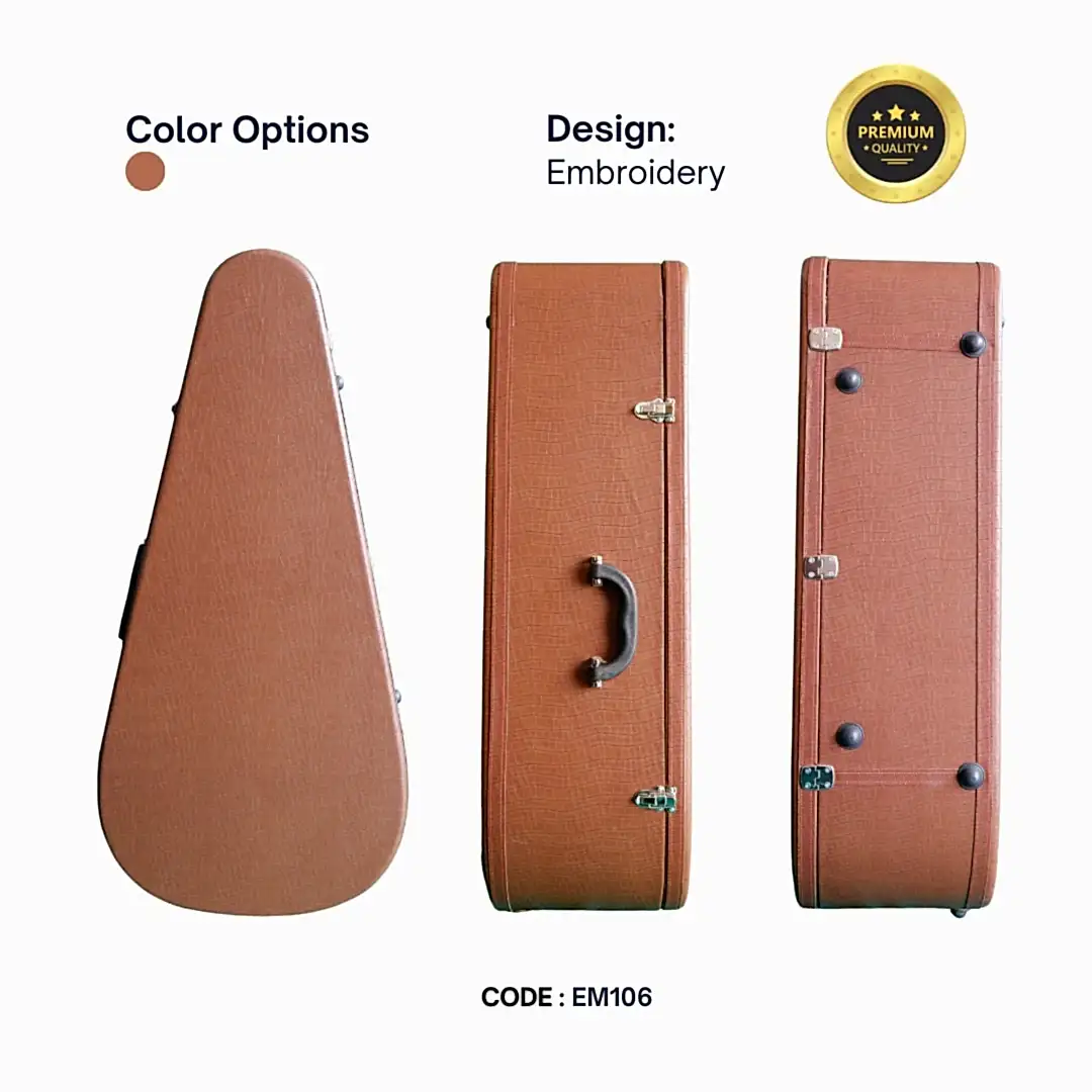 Ud Enstrümanı Hardcase Taşıma Çantası Turuncu